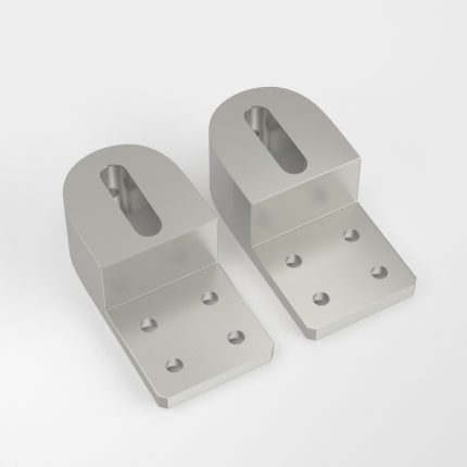 输送机滚轮安装座 卡槽型 顶部张紧型 圆头型