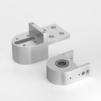 输送机滚轮安装座 凹型 轴承型 圆头型