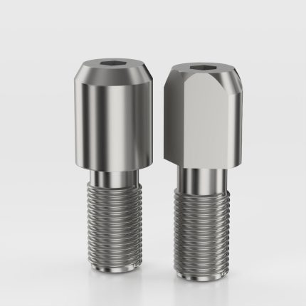 定位销 大头锥角型 外螺纹型 内六角孔型 P尺寸指定型 圆型 多棱型 镀硬铬 无肩型